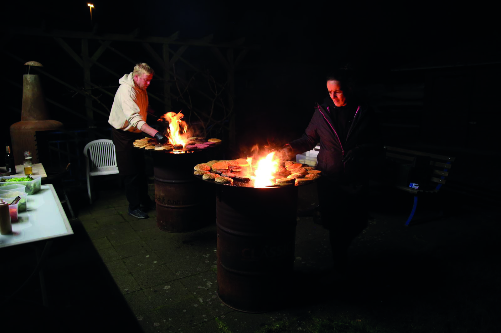 Tonnen im Einsatz